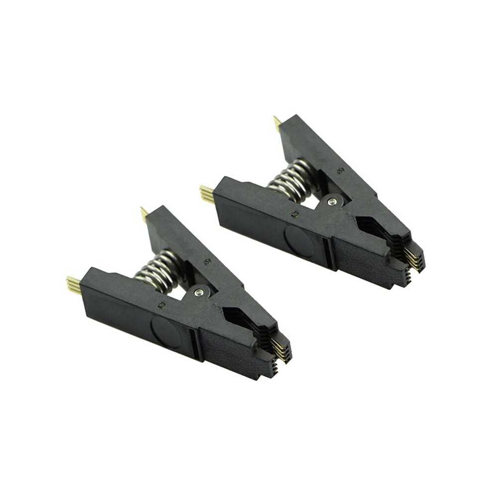 2X Programmer Testing Clip Sop Soic 8 Soic8 Dip8 Dip 8 Sop8 Pin Ic Test Clamp New 4712420191317