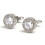 Men's Stylish Professional Round Cufflinks Featuring Cubic-C 1