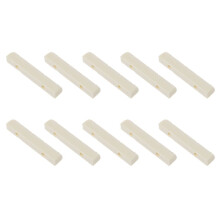 10Pcs Ukulele Ivory Slotted Nut
