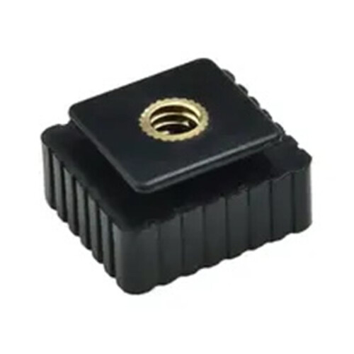 Support de Griffe Flash Standard, Adaptateur pour Fixation sur Trépied avec Vis 1/4", Accessoire pour Flash de Studio