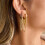 Boucles d'oreilles à pampilles minimalistes avec-JDE0307007 6