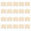 Violin Bridge 4/4 Maple Leaf Violin Bridge 20 Pack Violin Parts Violin Code 1
