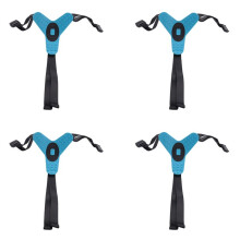 4X Suporte de FixaçãO de Capacete de Motocicleta Suporte de Queixo Integrado Cinto de Capacete para Hero 7/6/5/4