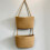 Household Wall-Mounted Storage Basket, Two-Layer Hanging Woven Basket, -2 3