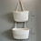 Household Wall-Mounted Storage Basket, Two-Layer Hanging Woven Basket, -2 4