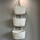 Household Wall-Mounted Storage Basket, Two-Layer Hanging Woven Basket, -2 6