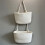 Household Wall-Mounted Storage Basket, Two-Layer Hanging Woven Basket, -2 8