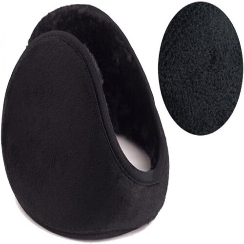 Μαλακά χειμερινά ωτοασπίδες από ύφασμα fleece, πτυσσόμενες ωτοασπίδες με ένα 1