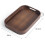 Tea Tray Home Small Tray Tea Cup Tea Tray Tea Set Storage Plate Solid Bamboo Tea Plate S 7