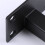 2Pcs Wall Shelf Iron Support Heavy Duty Floating Bracket Black Board Home Office Kitchen Storage Rack Shoe Ledge 4
