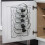 Durable Metal Hanging Pot Cover Storage Rack, Multi-Layer Wall-Mounted Kitchen Storage Rack 3