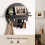 Key Holder Wall Mount, Decorative Key Rack with Hooks and Shelf, Wood, Black 8