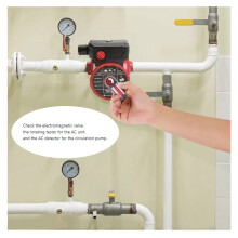 Test Meters Heat Circulation Pump Rotation Tester AC Detector Solenoid Valve Detection Circulation Pump Rotation Tester