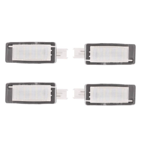 4X Luce Targa Un LED per Auto per Dacia Duster 10-15 1