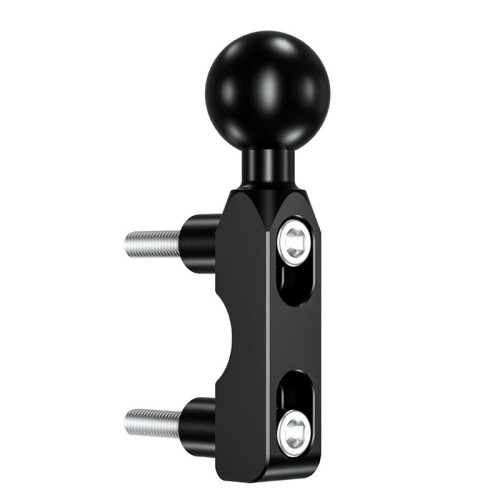 2X   Adapter Motorcycle Handlebar Brake Clutch Control Mount 25mm Ballhead Base 1