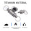 8X Titanium Quick Release Keychain,Detachable Key Ring Pull Apart Keychain,Key Holder Accessory for Bag/Purse/Belt 4