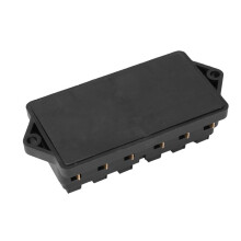4X 6-Way Fuse Holder Box Car Vehicle Circuit Blade Box Block + Fuse
