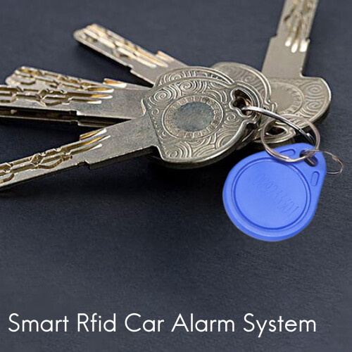 RFID Car Alarm System Push Engine Start Stop Button Lock Ignition Immobilizer with Remote Keyless Go Entry System 12V