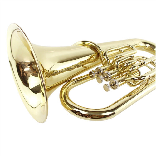 B Flat Three Valve Euphonium for Band Performance with Smooth Ensemble Integration 1
