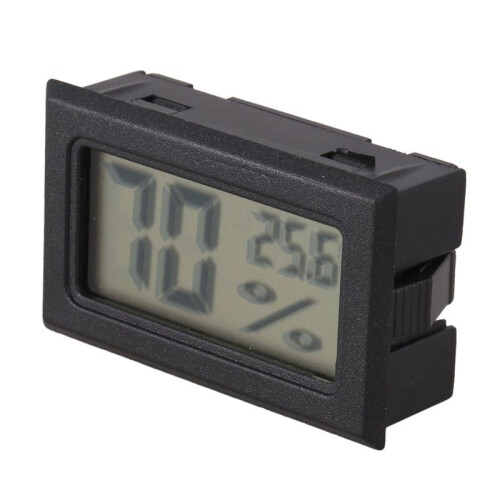 5X  Digital LCD Thermometer Hygrometer Humidity Temperature Meter Probe 1