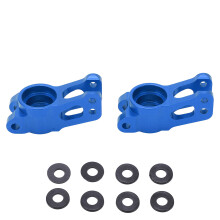 Aluminium-Hinterachssitz für 1/10 RC-Car, Blau, 41x18mm