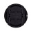 2X Black 62mm Center Pinch Design Front Lens Cap Cover 10