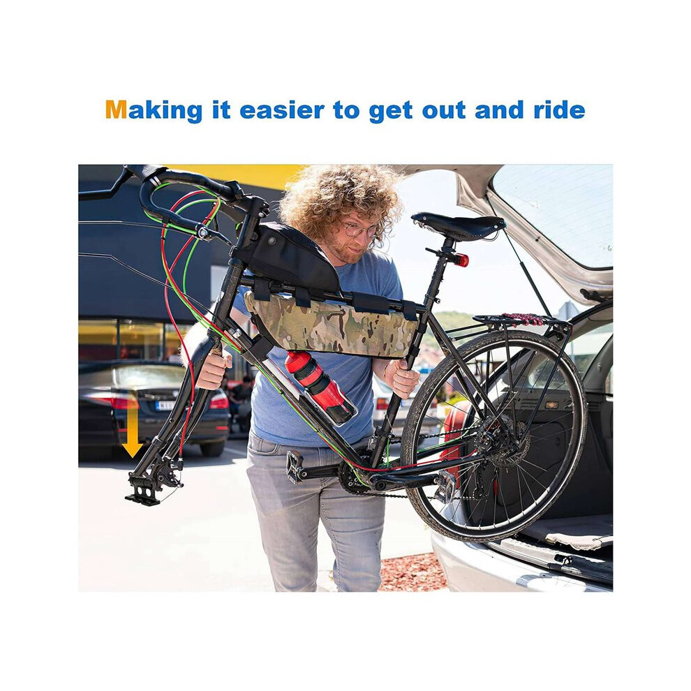 4X Bicycle Rack Car Roof-Top Mount Racks Road Bike Carrier Front Fork ...
