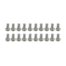 600pcs M2 X 4mm 304 Stainless Steel Phillips Round Screws Bolt