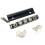 43mm Stainless Steel Guitar Roller Bridge Replacement Adjustable String Spacing Smooth and Durable 3