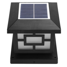 2X Lampes Solaires D'Extérieur pour Colonnes, Lampes Murales, Lampes de Jardin, Lampes Décoratives pour Colonnes Étanches