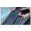 2PCS Car Universal Exhaust Pipe Silencer Adhesive Tape Simulation Grid Double Exhaust Pipe Vent 5