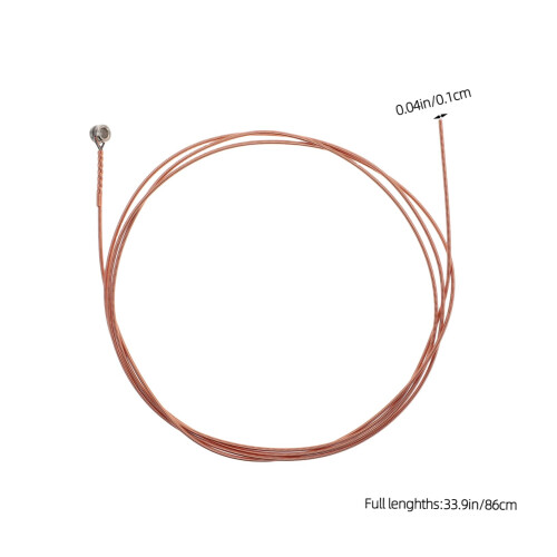 1 Pack Acoustic Guitar Single String Replacement for Folk Guitar, Optimized Sound Performance 1