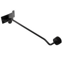 Cymbal Wall Mount Display Stand, Heavy Duty Metal Drum Cymbal Holder with Adjustable Arm for Storage