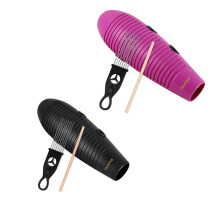 Fish Shaped Guiro Set 3.9x13 Inch Latin Percussion Instrument with Dual Scrapers for Beginners