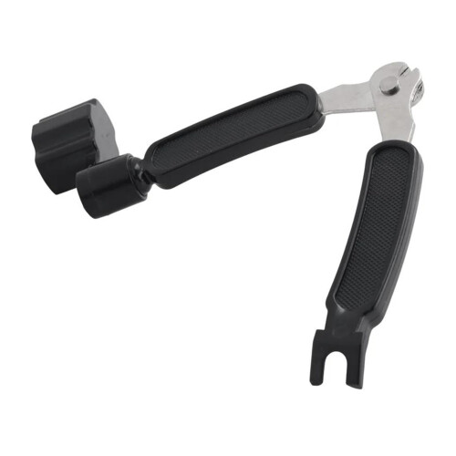 Guitar String Winder and Cutter Tool Kit with Bridge Pin Puller, Ergonomic Non‑Slip Grip for Fast String Changes 2