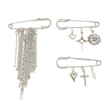 Broche à pampilles en perles élégantes pour personnaliser les-B