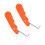 Portables Skate Lace Tightener with Stable Hook for-Orange 1