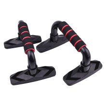 Space Saving Push Up Training Stand Equipment Set for Home-Red