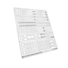 Professional Tool Hobby DIY Accessories Soft Ruler Detail Adding