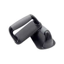 Wide Platform Push Up Stand for Home and Gym Workout-Black