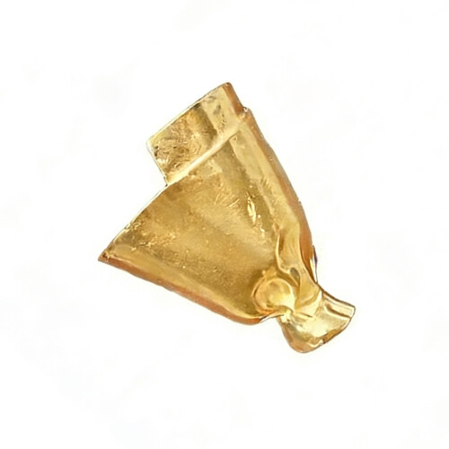 Flower Brooch with Replaceable Inserts for Women-Gold-color