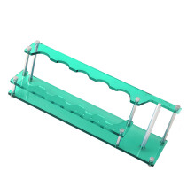 Fishing Equipment Display Stand Compacts Angling Gear-Green