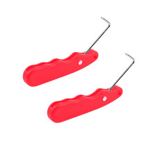 Strong Ice Skate Lace Tightener with Stable Hook Ice Skate-Red