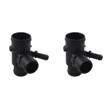 2X Car Top Thermostat Housing Water Pipe Connector for Sport 10-13 for 4 10-16 LR025969