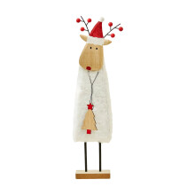 Wollfilz Weihnachtsmann Rentier Figur Ornament-ICH