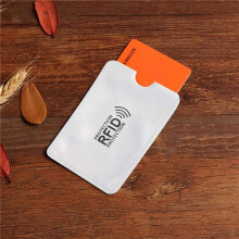 100pcs Aluminum Foil Anti-Degaussing Card Cover RFID Shielding Bag NFC Credit Card Anti-Theft Brush ID Card Protector