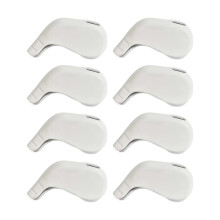 Wedges Iron Club Protective Headcover Putter Protector-White