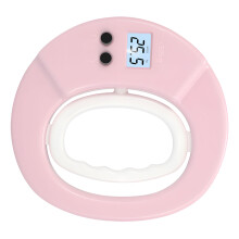 Kids Hand Grip Strength Tester 50kg Limit ABS Construction-Pink