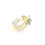 Tropical Inspired Pineapple Brooch Adorned Crystal 4