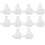 10PCS for SPE Solid Phase Extraction Column Adapter 1/3/6/12ml Cartridge-Connector 1